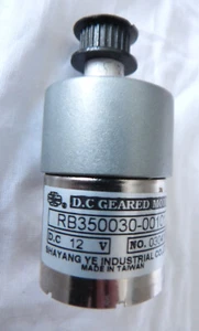 Nachlass-Original neuwertiger Getriebemotor Modellbau D.C.Geared Motors-Ansehen - Bild 1 von 5