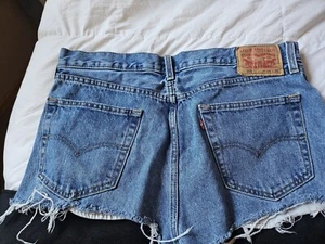 womens levis cut offs size 34x36 505 - Picture 1 of 5