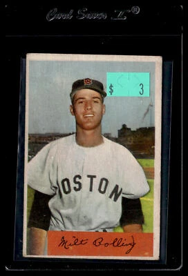 1954 Bowman #130 Milt Bolling - Image 1 of 2