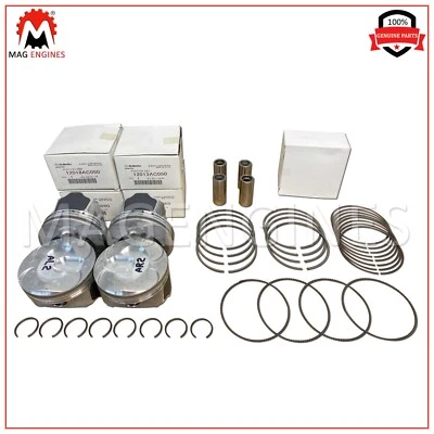12013-AC050, 12018-AC050 GENUINE PISTON & RING SET SUBARU FB20 FB20D 2.0L - STD - Image 1 of 4