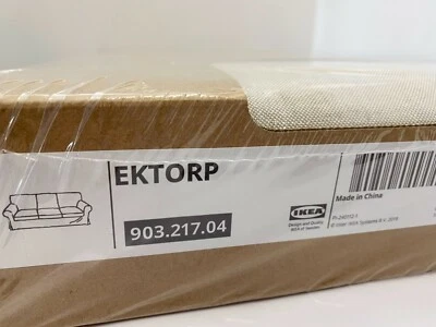 Ikea EKTORP 3-Seat Sofa (NOT Loveseat) COVER Lofallet Beige - Complete Set - NEW - Image 1 of 4