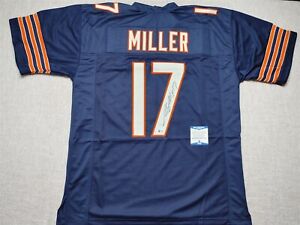 ANTHONY MILLER SIGNED AUTO CHICAGO BEARS BLUE JERSEY BAS AUTOGRAPHED