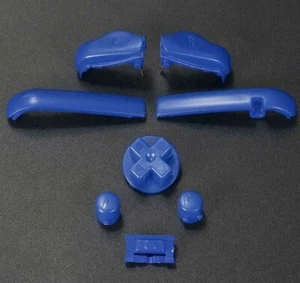 Nintendo Game Boy Advance GBA BUTTONS SET Bumper R L A B D-Pad BLUE NEW - Picture 1 of 1