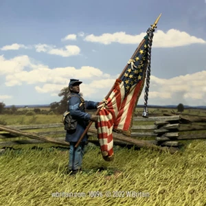 W.Britain 10096 Sgt. William Carney, 54. Massachusetts, Amerikanischer Bürgerkrieg (Großbritannien) - Bild 1 von 2