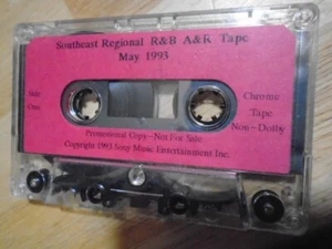 RARE PROMO Sony A&R CASSETTE TAPE r&b hip hop UNRELEASED Blah Zee cabania spears - Picture 1 of 1