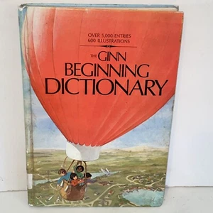Vintage 1973 The Ginn Beginning Dictionary Hardcover 1st Printing Illustrated - Picture 1 of 18