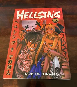 Hellsing VOL 10 Manga Graphic Novel SELTEN! Toller Zustand!! USA ENGLISCH - Bild 1 von 7