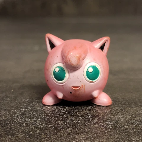 Jigglypuff TOMY Pokemon PVC Figure CGTSJ 1999 Nintendo 1.5" Vintage VTG 90S RARE Cover