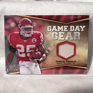 2009 Upper Deck Jamaal Charles Game Day Gear Patch #NFL-JC - Picture 1 of 2