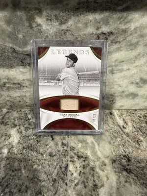 2017 Panini Immaculate Collection - Immaculate Legends Stan Musial #IL-SM /25 - Image 1 of 2