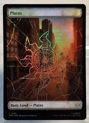 Magic - Plains / Ebene - Basic Land Full Art - Magic:  Marvel's Spider-Man EN/NM - Bild 1 von 4