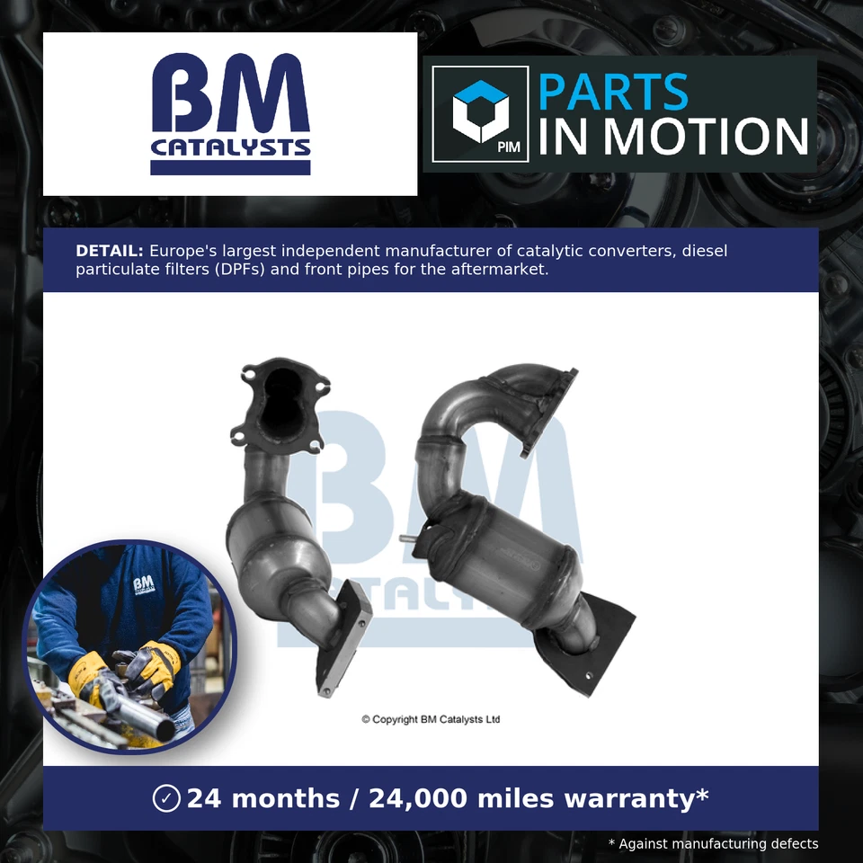 Catalytic Converter Type Approved fits RENAULT LAGUNA Mk2 1.9D 01 to 07 BM New - Image 1 of 4