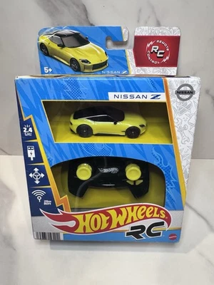 Hot Wheels RC Toy Car, Remote-Control Nissan Z in 1:64 Scale w/Controller - Image 1 of 4