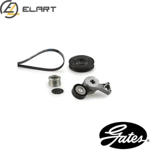 VRIBBED BELT SET K156PK1123 FOR VW TRANSPORTER/T5/Van/Bus/Platform/Chassis 2.0L - Picture 1 of 8