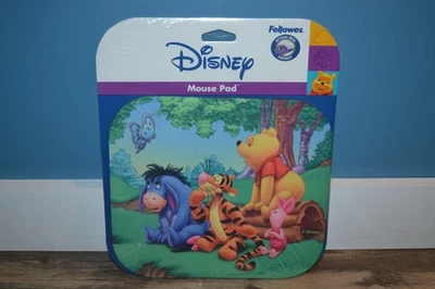 FELLOWES DISNEY WINNIE THE POOH MOUSE PAD NEW SEALED TIGGER PIGLET EEYORE - Image 1 of 2