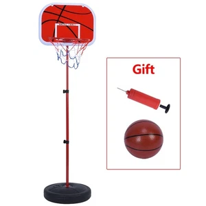 Adjustable 63-150CM Basketball Stand for Kids, Indoor Outdoor Use Enhance Skills - Picture 1 of 9