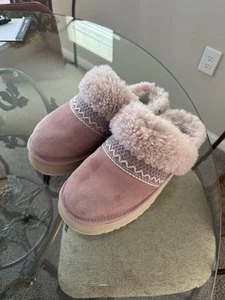 UGG Disquette Plateau-Clog Slipper für Damen, US-Größe 8 – pink - Bild 1 von 7