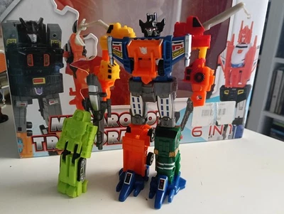 TRANSFORMERS DEVASTATOR ESCAVATOR MINI KO LOTTO ROBOT NO DIACLONE GOBOTS - Immagine 1 di 4
