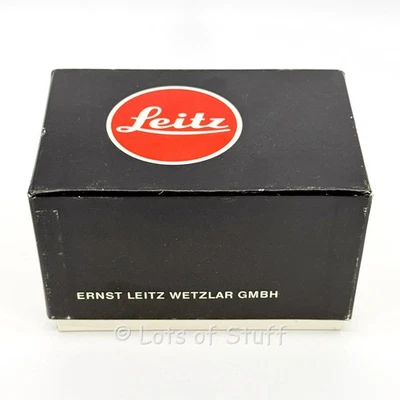 Caja de accesorios Leitz marrón oscuro vacía buen estado V35 ampliador cuarto oscuro Foto 1 de 4
