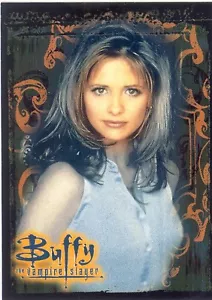 TARJETA PROMOCIONAL DE TINTAS BUFFY THE VAMPIRE SLAYER TEMPORADA 1 1998 BP1 ANGEL - Imagen 1 de 1