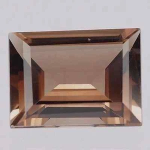 Piedras preciosas sueltas facetadas baguette AAA de cuarzo ahumado brillante natural (4x2 mm - 12x6 mm) - Imagen 1 de 1