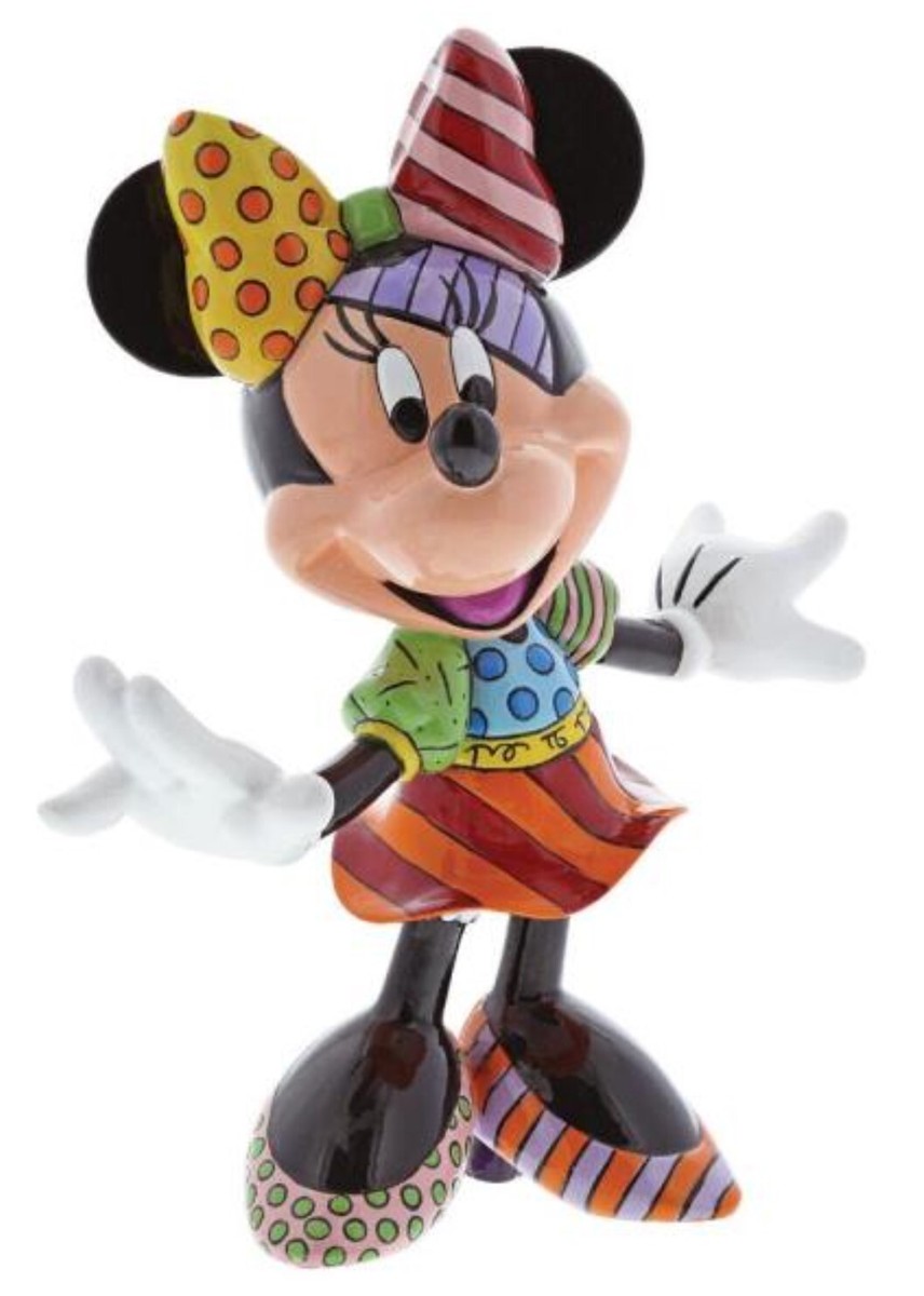 BRITTO ミニーマウス　陶器　フィギュア　希少 BRITTO ミニーマウス 陶器 フィギュア 希少 Romero Britto Mini