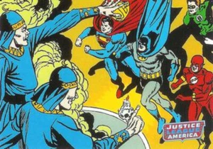 JUSTICE LEAGUE AMERICA / BATMAN (2009 DC COMICS, JLA: ARCHIVES) [NM+] Scheda #50 - Foto 1 di 2