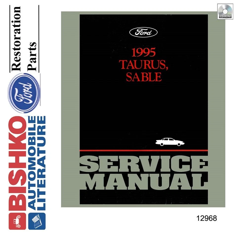 1995 Ford Taurus, Mercury Sable Shop Service Repair Manual CD - Image 1 of 1