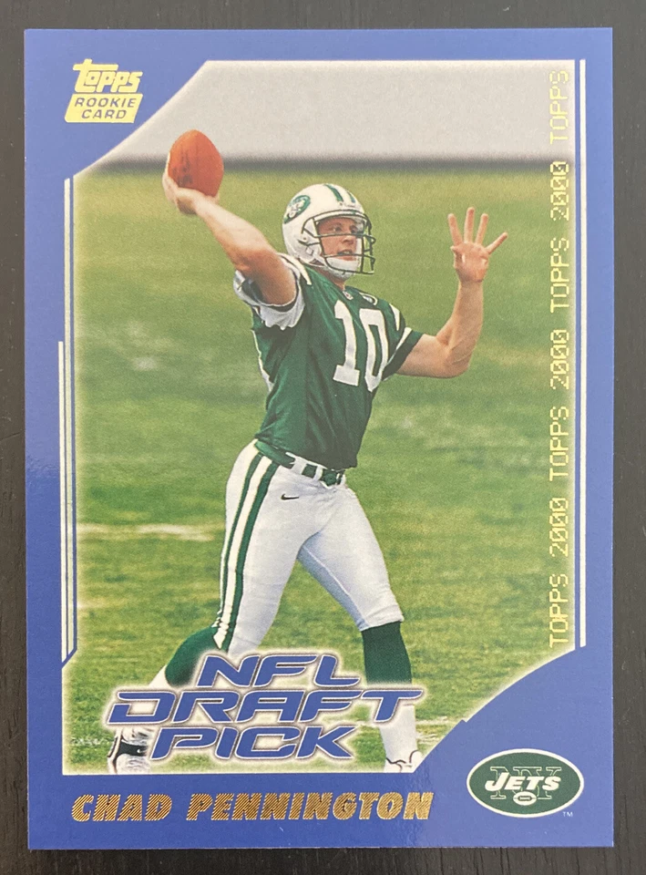 2000 Topps Chad Pennington RC #387 - Image 1 of 2