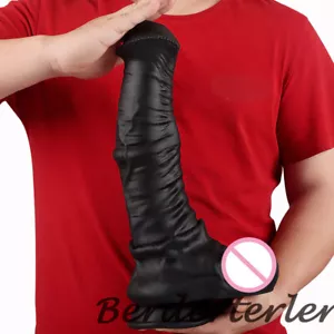 14.2in Dildo Realistic Penis Female Masturbator Suction Cup Anal Plug Sex Toys - Picture 1 of 21