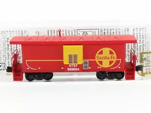 N Scale Micro-Trains MTL 13000100 ATSF Santa Fe 31' Bay Window Caboose #999654 - Picture 1 of 7