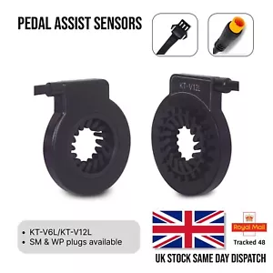 Electric Bicycle Pedal KT-V6L/KT-V12L Dual Hall Assist Sensor Female Plug Sensor - Picture 1 of 9