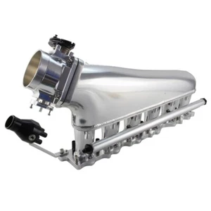 Intake Manifold Fuel Rail 90mm Throttle Body For Skyline RB25DET R33 1993-1998 - Picture 1 of 12