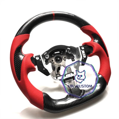 Steering Wheel FOR NISSAN 370Z /Z34  W/ RED LEATHER - Image 1 of 4