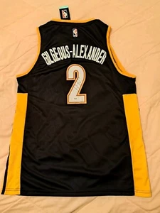 SGA Shai Gilgoeus Alexander Signed Autographed OKC Thunder Jersey PSA/DNA COA - Picture 1 of 8