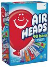Airheads 90 ct. Variety Pack 55 oz. Taffy Candy Bars - Display Box