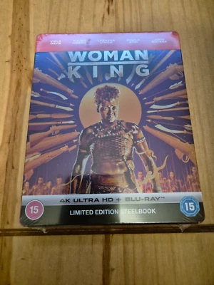 The Woman King - 4K & Blu-Ray Steelbook (Case damaged, please read description) - Image 1 of 3