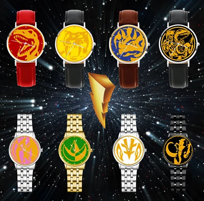 Reloj de pulsera Power Rangers Dino monedas grabadas Foto 1 de 4