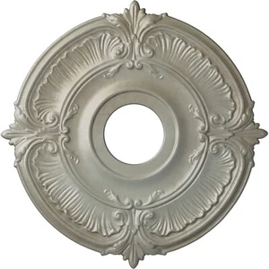Ekena Millwork CM18ATFLS Attica Ceiling Medallion, 18"OD x 4"ID x 5/8"P (Fits... - Picture 1 of 12