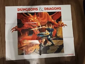 Dungeons & Dragons D&D Red Dragon Poster 28x22 LootGaming Wizards of The Coast - Bild 1 von 2