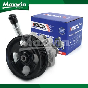 Power Steering Pump w/ Pulley Fit 12-17 Jeep Wrangler & 2018 Wrangler JK 3.6L - Picture 1 of 16