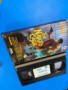 THE NAKED CAGE 1986 (VHS)SHARI SHATTUCK WOMENS PRISON RARE Video Cassette Tape - Picture 1 of 3
