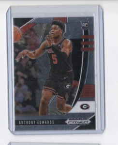 ANTHONY EDWARDS 2020 PANINI PRIZM DRAFT PICKS BASKETBALL ROOKIE CARD-SHIPS FREE - Picture 1 of 23