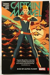 CAPTAIN MARVEL Rise of Alpha Flight TRADE PAPERBACK #1 (Marvel Comics, 2016) - Picture 1 of 5