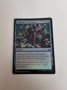 Zwanghafte Forschungsfolie - NM - MTG Ravnica remastered - Magic the Gathering - Bild 1 von 1