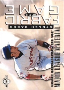 1997 Donruss Limited Fabric of the Game Baseball Card #18 Nomar Garciaparra