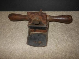RARE EARLY STANLEY NO. 12 ALL ORIGINAL WOOD HAND SCRAPER PLANE W/ BLADE TOOL - Picture 1 of 7