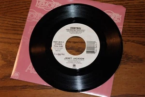 NEW VINYL 45 JANET JACKSON CONTROL B/W WHEN I THINK OF YOU NEW UNPLAYED - Picture 1 of 2