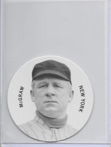 2013 John McGraw Insert Colgan's Chips Baseball Card #155 New York Giants - Imagen 1 de 2