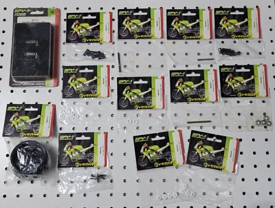 VENOM (13 Items) PARTS LOT For GPV-1 RC Motorcycle Vintage NIP NOS - Image 1 of 4
